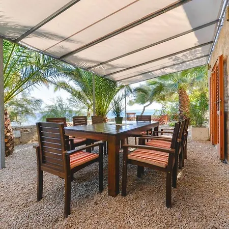 Luxury Beachfront Mare With Private Pool At The - Peljesac Orebić