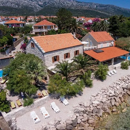 Luxury Beachfront Mare With Private Pool At The - Peljesac Villa Orebic
