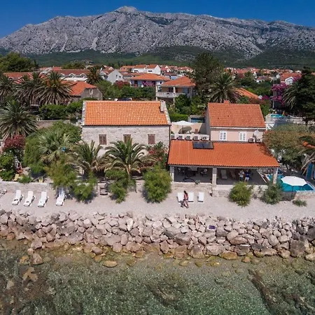 Luxury Beachfront Mare With Private Pool At The - Peljesac Villa *
