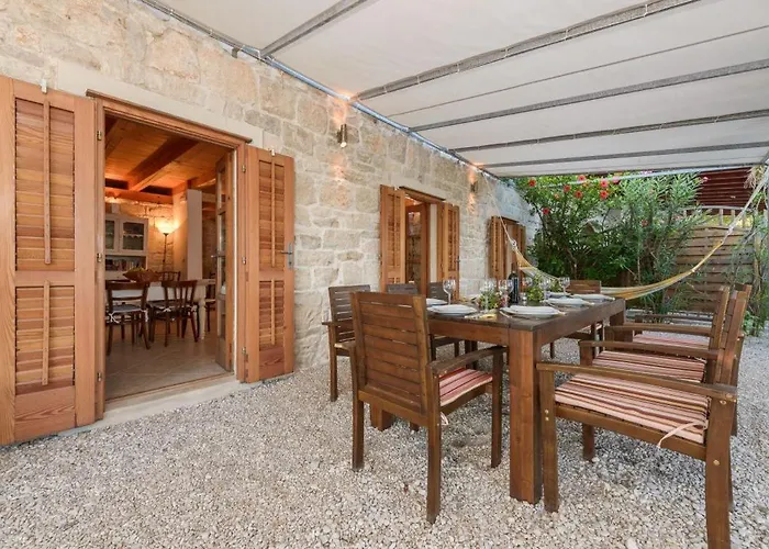 Luxury Beachfront Mare With Private Pool At The - Peljesac Villa *