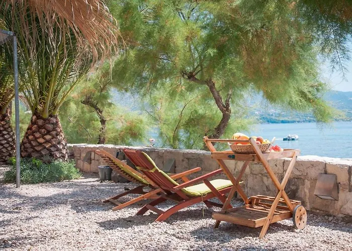 Luxury Beachfront Mare With Private Pool At The - Peljesac * Orebić